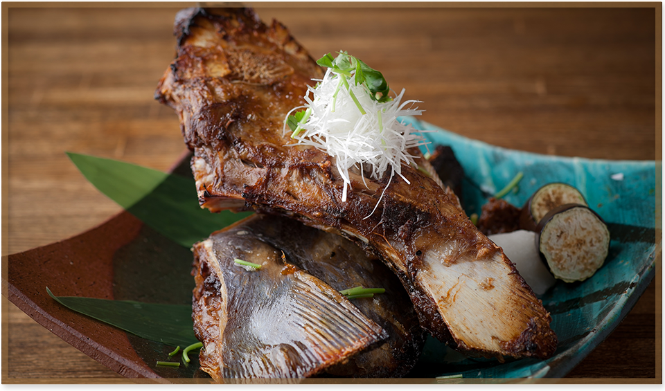 マグロのカマ焼き